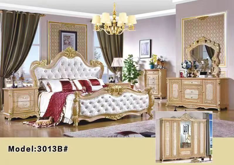 Complete Royal Bed With 2 Side Bed